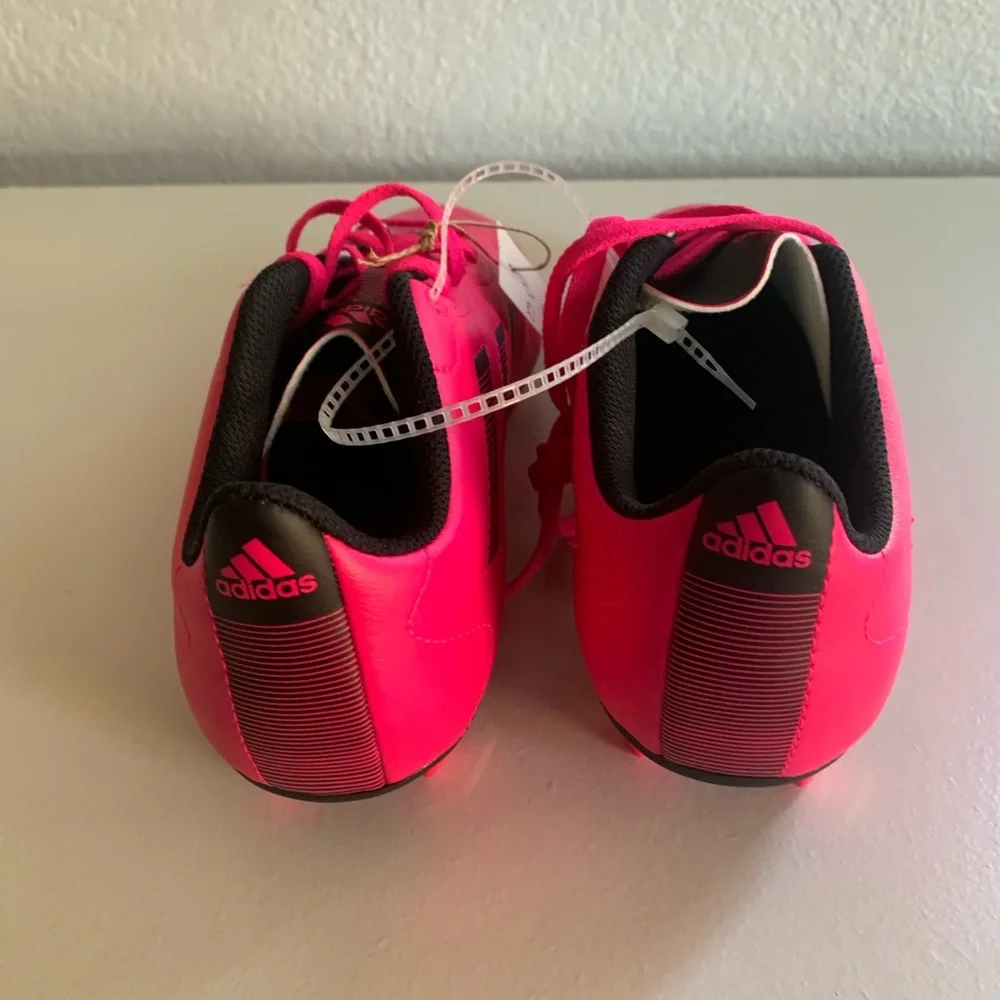Adidas Kids Shoes in Pink and Black.